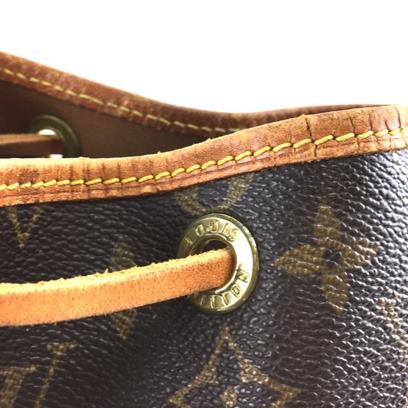 Tote Bucket Noe Pm Petite Drawstring Shoulder Bag - Picture 6 of 12